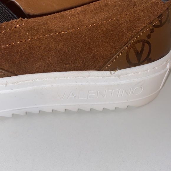 Regina Logo Leather Slip-On Sneakers - Picture 9 of 13